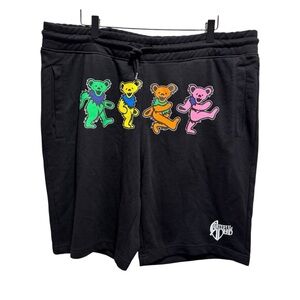 Grateful Dead x H&M Walking Bears Shorts Size XL